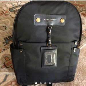 NWT Marc Jacobs Black Backpack Purse